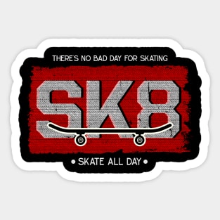 Skateboarding Skater Vintage Skateboard Skating Sticker